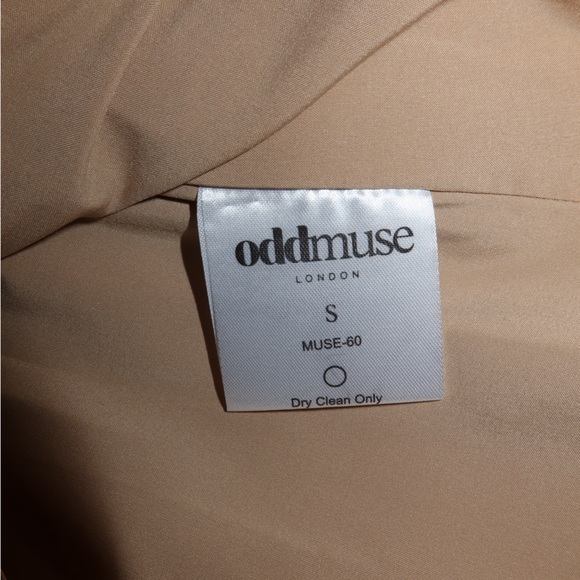 Odd Muse “the ultimate muse - a line dress” in camel - Picture 5 of 5